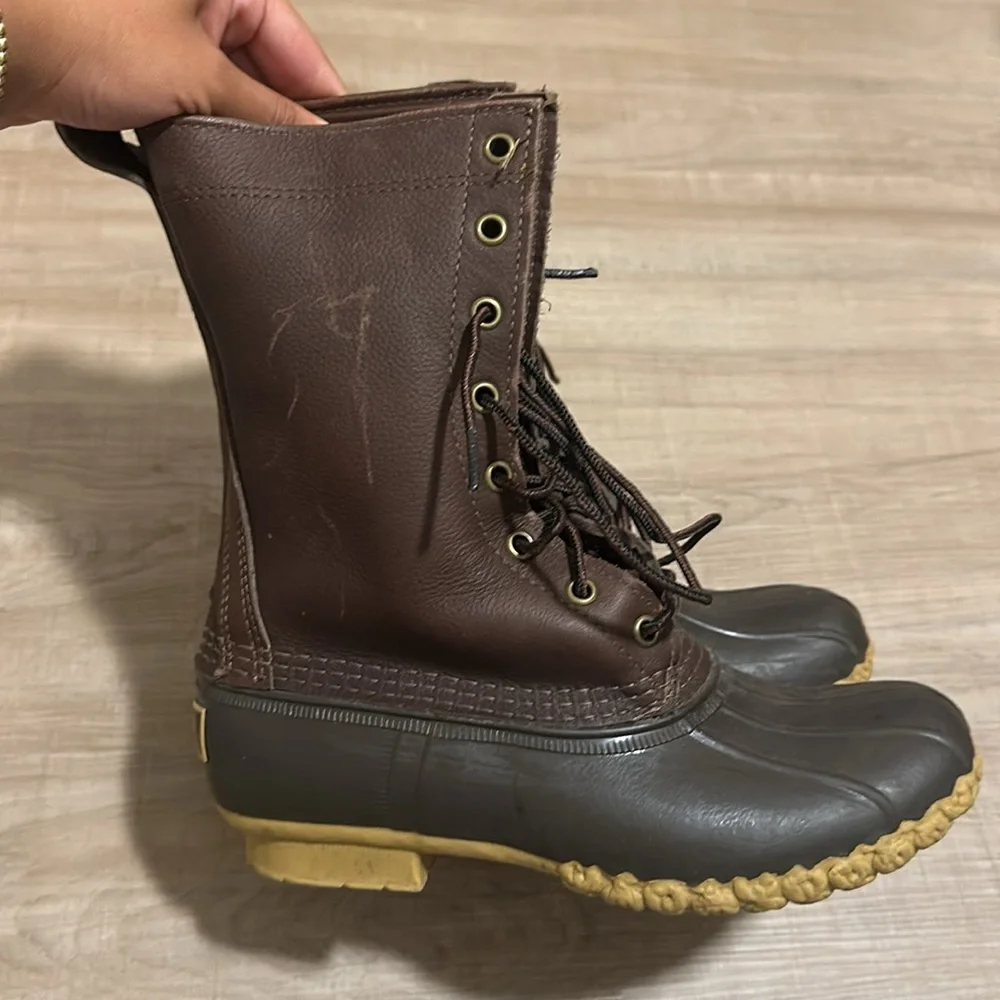 L.L. Bean Maine Hunting Shoes 10" - Picture 7 of 10